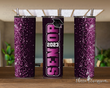 Load image into Gallery viewer, 2023 Senior Graduation 20 oz Stainless Steel Tumbler | Personalized Gift
