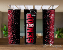 Load image into Gallery viewer, 2023 Senior Graduation 20 oz Stainless Steel Tumbler | Personalized Gift
