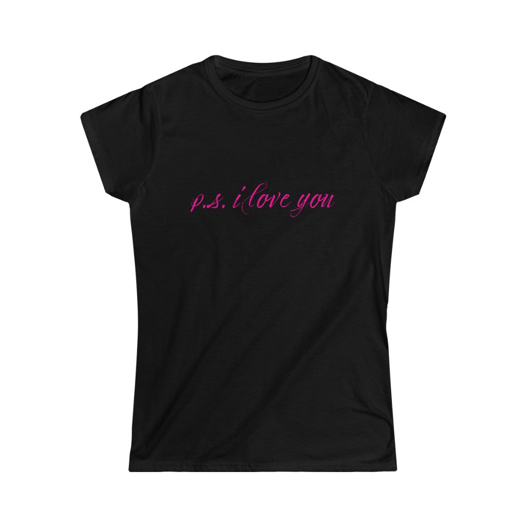 Pink P.S. I Love You Graphic Tee | Valentine's Day Tee