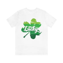 Load image into Gallery viewer, St. Paddy&#39;s Day Lucky Shamrock T-shirt
