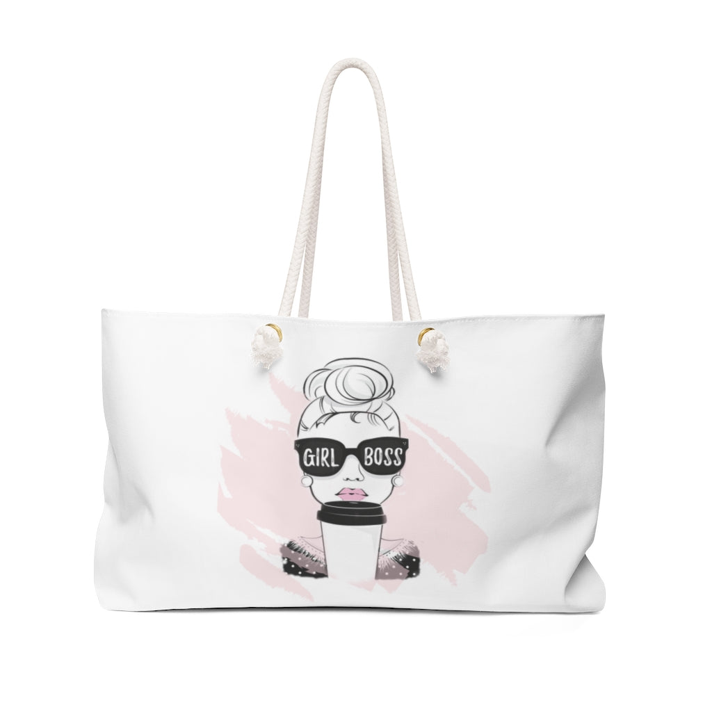 Girl Boss - Too Boujee To Be Lashless Weekender Bag