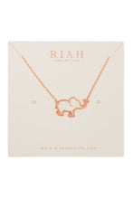 Load image into Gallery viewer, Elephant Pendant Necklace
