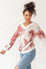 Load image into Gallery viewer, Watch Me Bloom Floral Knit Top
