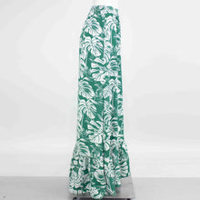 Load image into Gallery viewer, Flared Bottom Leaf Maxi Skirt
