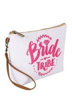 Load image into Gallery viewer, &quot;Bride Tribe&quot; Cosmetic Bag
