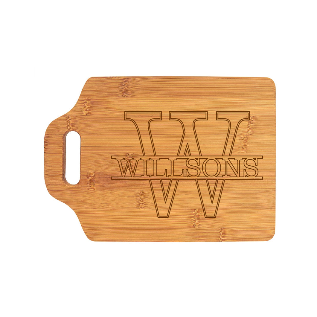 Name Cutting Board