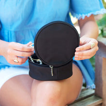 Load image into Gallery viewer, Black Jewelry Case | Personalized Jewelry Case
