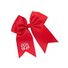 Load image into Gallery viewer, Monogrammed Hair Bow | Cheer Bow | Dance Bow | Personalized
