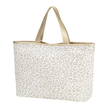 Load image into Gallery viewer, Natural Leopard Tote | Personalized Tote Bag
