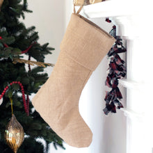 Load image into Gallery viewer, Burlap Stocking
