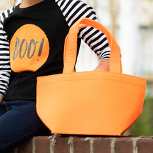Load image into Gallery viewer, Orange Felt Bucket
