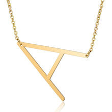 Load image into Gallery viewer, Big Letter Initial Necklace
