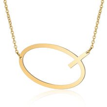 Load image into Gallery viewer, Big Letter Initial Necklace
