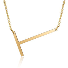 Load image into Gallery viewer, Big Letter Initial Necklace
