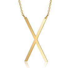Load image into Gallery viewer, Big Letter Initial Necklace
