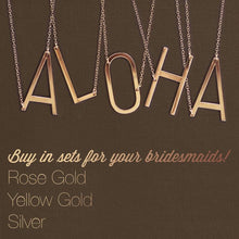Load image into Gallery viewer, Big Letter Initial Necklace
