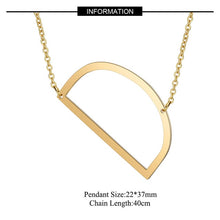 Load image into Gallery viewer, Big Letter Initial Necklace
