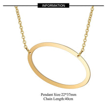 Load image into Gallery viewer, Big Letter Initial Necklace
